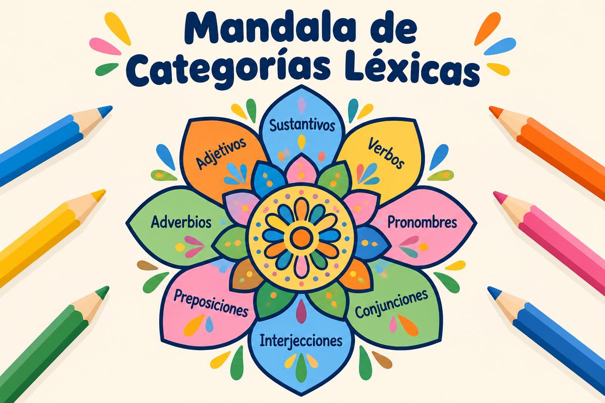 Portada de Juego: Mandala de Categorías Léxicas